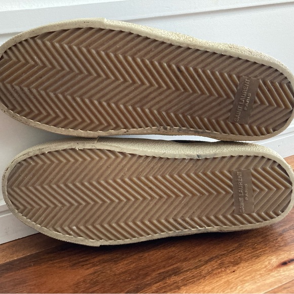 Saint Laurent leopard print slip-on shoes - Picture 5 of 5